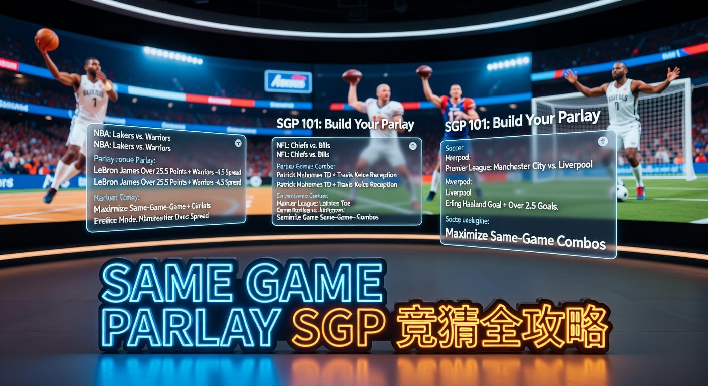 same game parlay SGP 玩法分析与投注思路