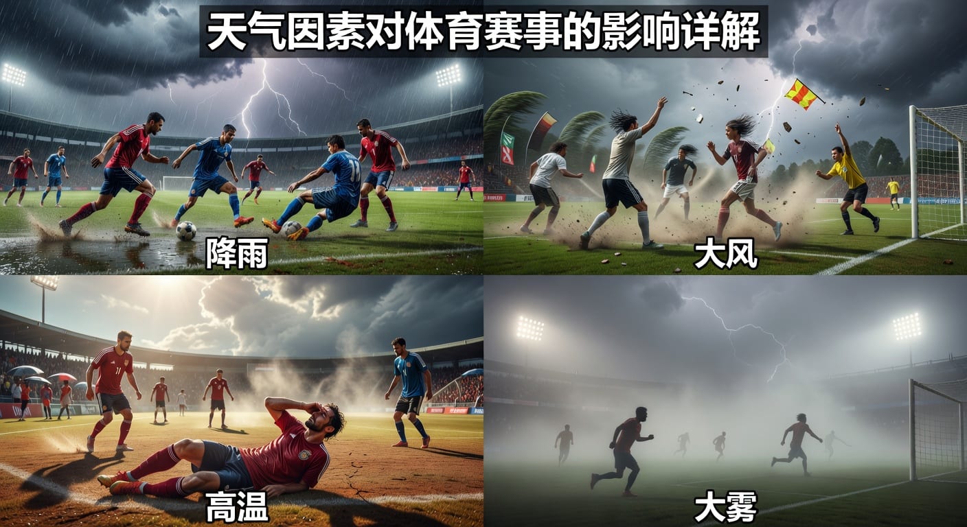 天气因素体育赛事分析：赛前判断与临场调整
