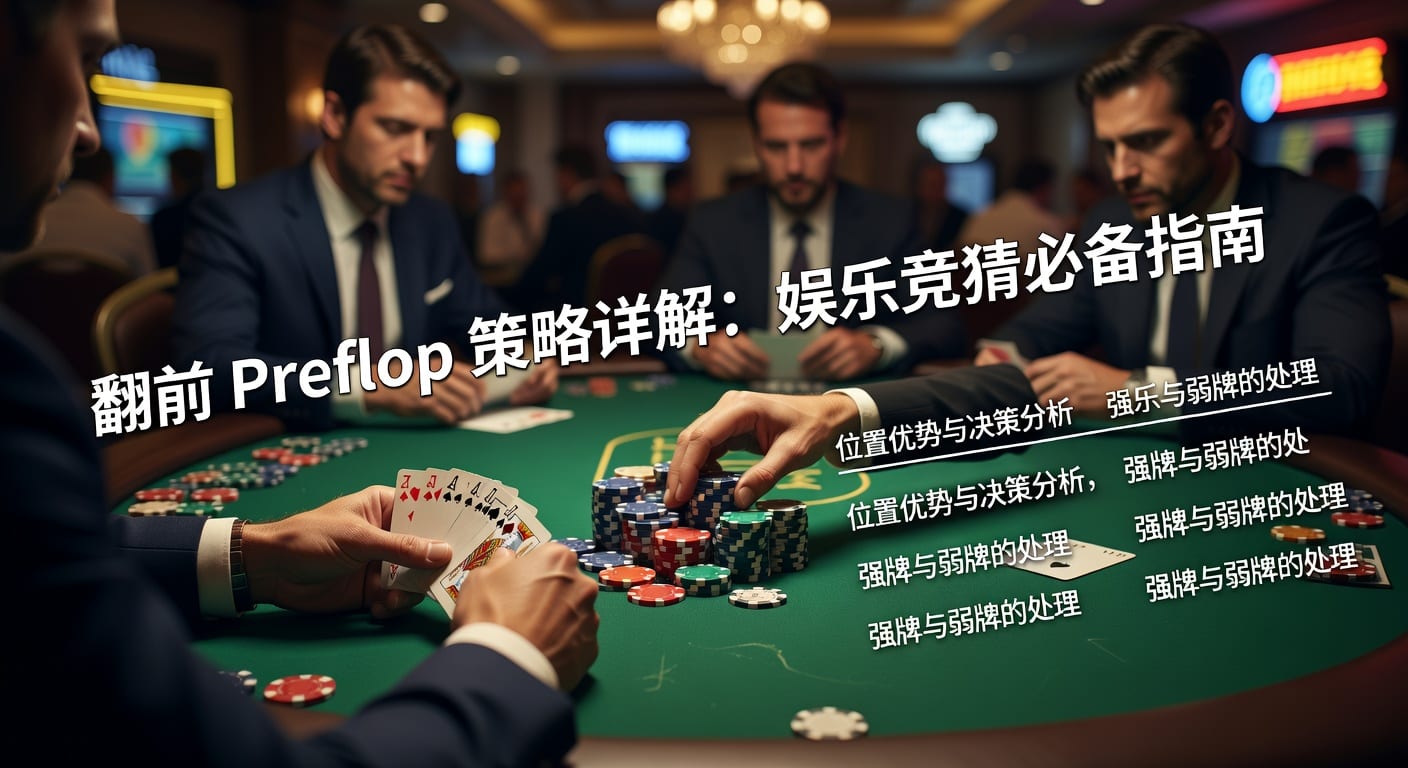 翻前 preflop：起手牌、位置与加注策略解析
