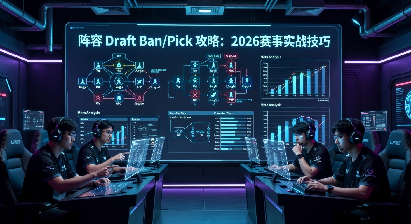 阵容 Draft Ban/Pick 实战分析：禁选与首发构建