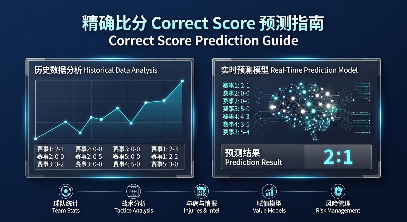 精确比分 correct score：2026年投注技巧解析